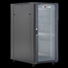 COFFRET INFORMATIQUE 24U 600MM D600MM H1300MM + ÉTAGÈRE + 4 VENTILATEURS 24U66