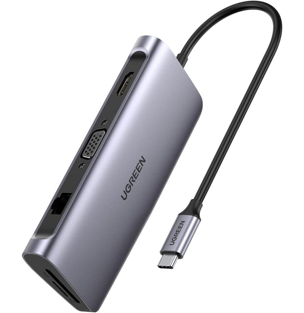Ugreen Station d'accueil USB-C 8 en 1 40873
