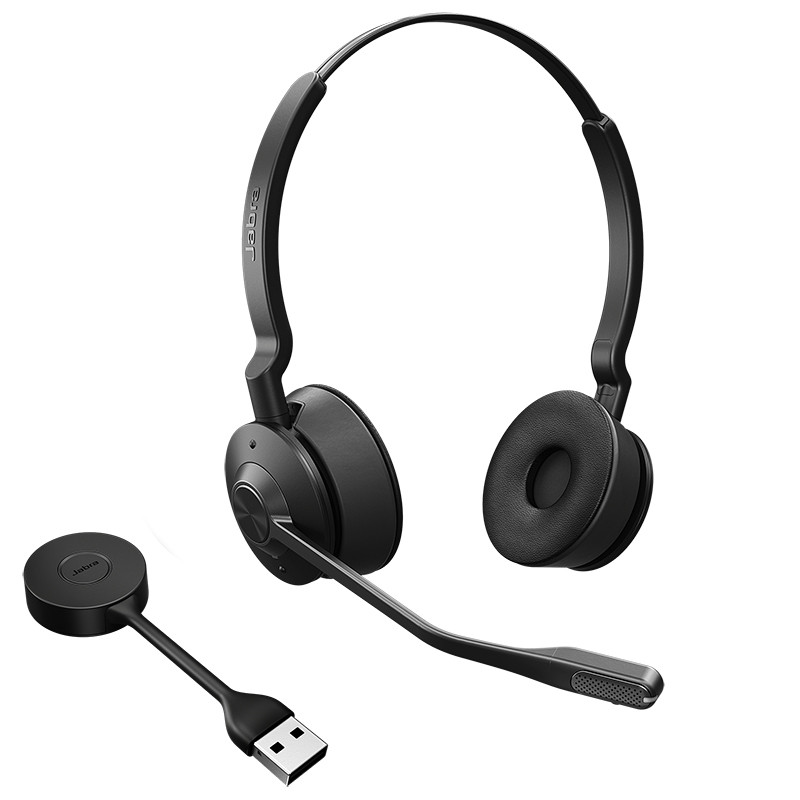 Micro-Casque Binaural Dect Sans Fil Engage 55 SE MS Stereo Link400a 9659-450-111