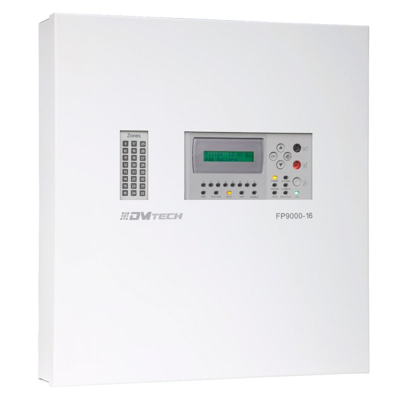 Centrale D'incendie 16 Zones avec Afficheur LCD Conventionnel FP9000-16