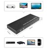 Commutateur KVM HDMI 4 entrées 1 Sortie 4K 30 Hz avec Contrôleur de Bureau