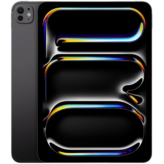 iPad Pro 13 pouces Wi-Fi + Cellulaire 256 Go avec Vitre Standard SPACE BLACK MVXR3