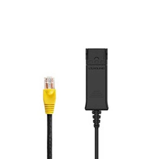 Cordon RJ9 Standard X3 Connecteur RJ9 de Couleur Jaune RJ9 Standard X3