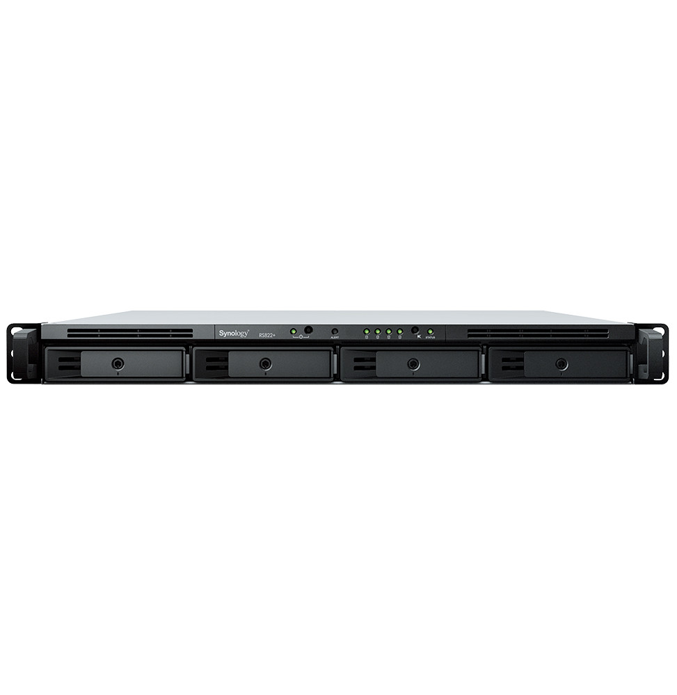 RackStation Serveur NAS 4 Baies AMD Ryzen V1500B 2 GB DDR4 RS822PLUS