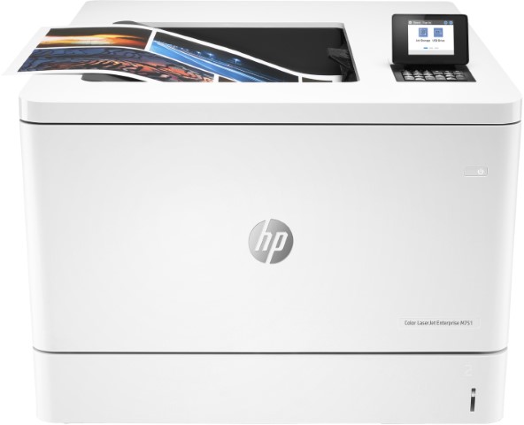 Imprimante Couleur LaserJet Enterprise M751dn Recto Verso + Ecran (6,9 cm) Remplace M750dn T3U44A