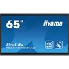 PROLITE Écran Tactile Interactif 4K UHD de 65" (163.9 cm) HDMI/DisplayPort/USB-C 24/7 TE6514MIS-B1AG