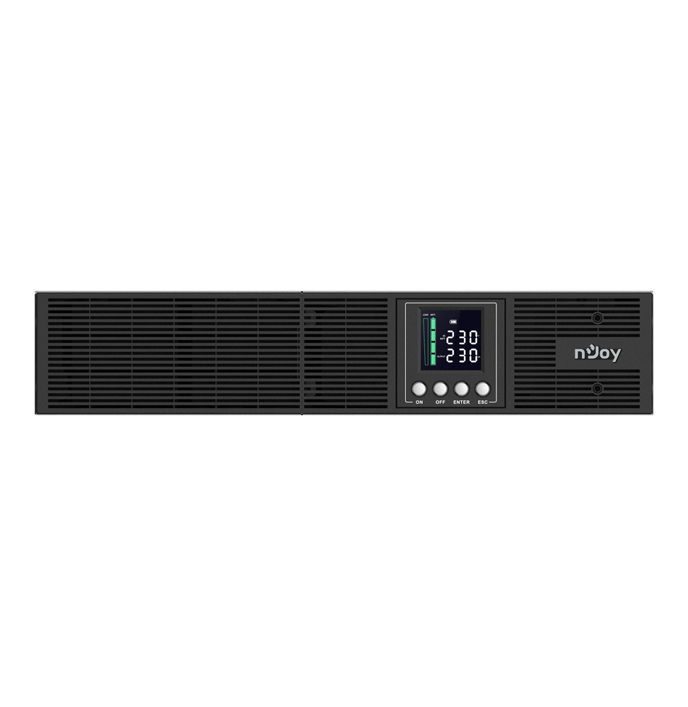 Onduleur nJoy Aster 3K en ligne double conversion 3000 VA/2700 W montable en rack NJOY_UPCMCOP930HASCG