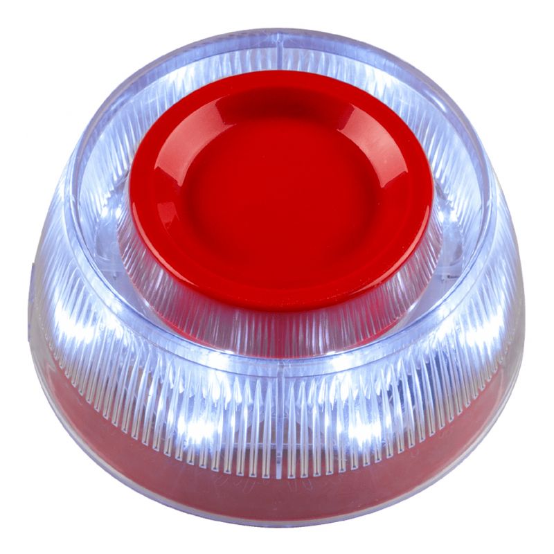 Sirène Incendie  Adressable avec  Flash avec Isolateur  Norme EN54 SENSOIRIS WSST IS  EN54-23