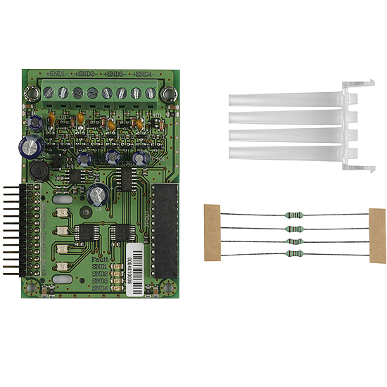 Module D’extension de 4 Sorties Sirène pour MAG 8 Plus MS4
